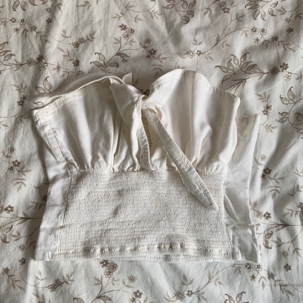 John Galt White Tube Top